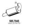 VOLVO 20837983 Middle-/End Silencer